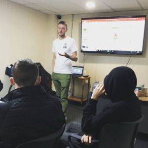 Teaching a group of hard to reach young people